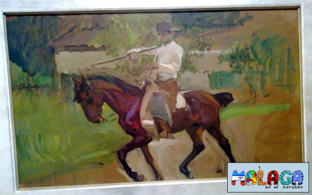 Joaquín Sorolla y Bastida. Garrochista. Sevilla. 1915